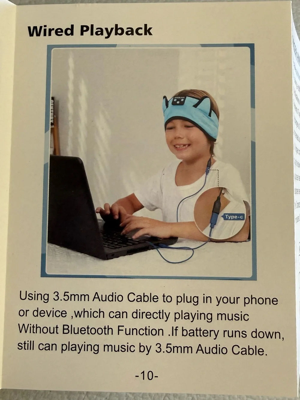 Batyue kids headphones